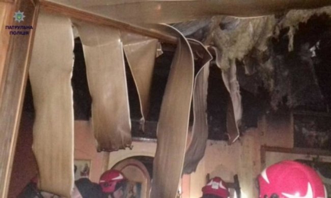 Львовская церковь сгорела дотла (фото)