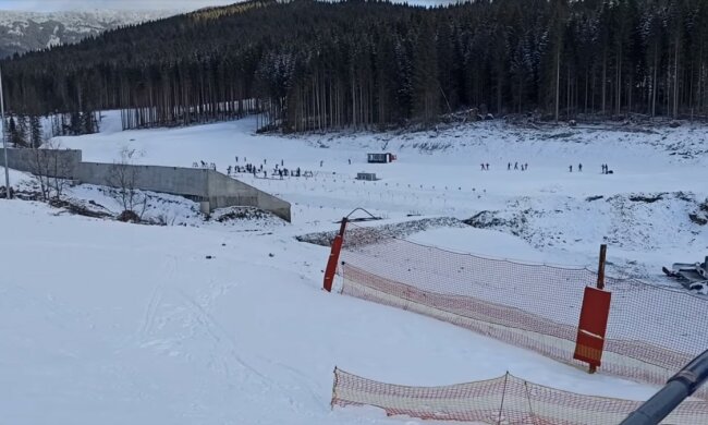 Буковель, скриншот из видео