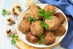 Овочеві тефтелі з грибами, фото shuba