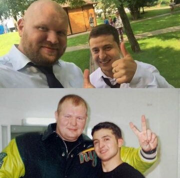 Валерий Бабич и Владимир Зеленский, коллаж