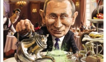 Карикатура на Путіна з полонієм-210 стала обкладинкою журналу
