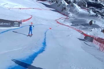 Лыжник, фото: скриншот из видео