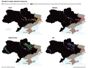 Копалини України, фото: The Washington Post