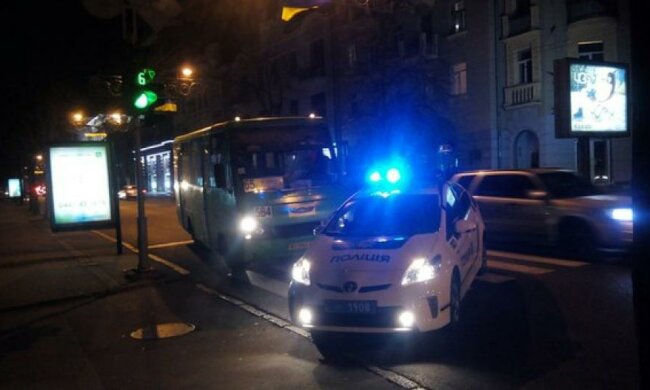 Погоня в Харкові сталася за участю поліції та маршрутки (фото)