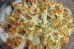 Открытый пирог с макаронами и фаршем - сытное блюдо для самых голодных ртов