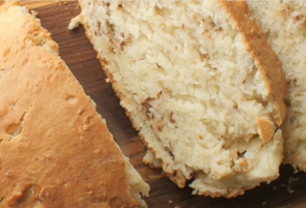 Хліб без дріжджів, фото: кадр з відео