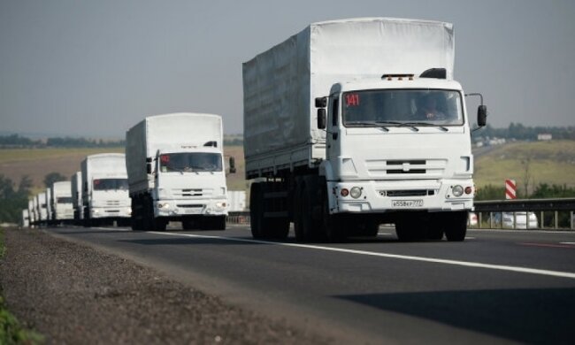 В Україну в'їхала "колона Путіна"