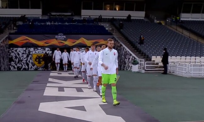 "Заря" ответила греческому АЕКу за прошлое поражение: разгромные 0:3 в Афинах