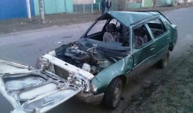 Четверо подростков попали в ДТП на Луганщине