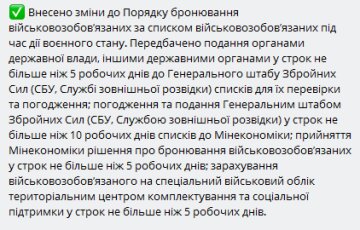 Виправлення у процес бронювання працівників, Тарас Мельничук