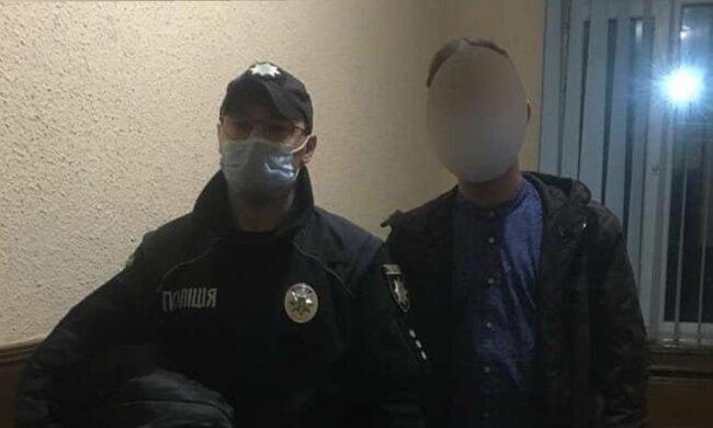 Поліція і підліток, фото: Національна поліція