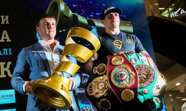 Александр Красюк и Александр Усик