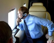 У Путіна розповіли, де "загубився" його літак