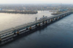 Амурский мост в городе Днепр