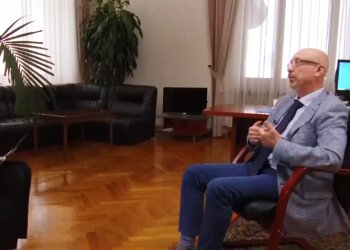 Интервью с Резниковым, скриншот