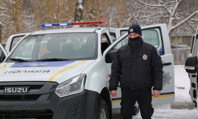 Поліцейський, фото: Нацполіція