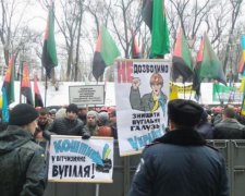 Львовские шахтеры требуют зарплаты под Кабмином