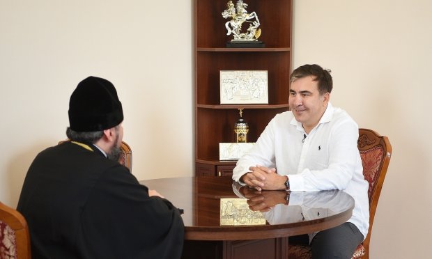 Епіфаній зустрівся з Саакашвілі: чи визнає Грузинська православна церква ПЦУ