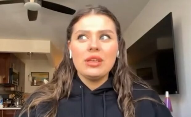 Олександра Заріцька, скріншот з відео