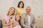 Евгений Кошевой с семьей, фото из соцетей