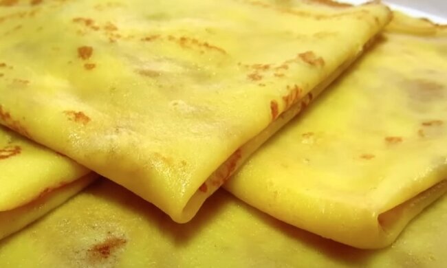 Блины. Фото: youtube