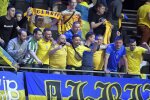 Українські вболівальники на матчі півфіналу чемпіонату Європи з футзалу