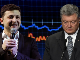 Зеленский и Порошенко