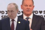 Шольц та путін, скріншот: YouTube