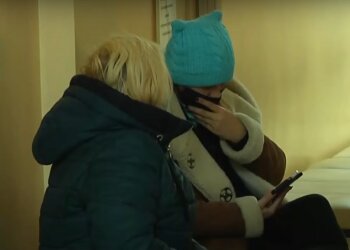 Карантин в Украине, кадр из видео