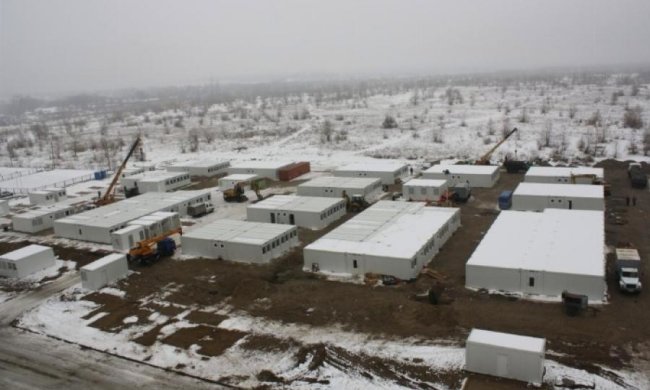 «Домики Меркель» для переселенцев открыли в Харькове