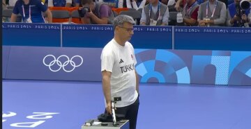 Юсуф Дикеч на олимпийских соревнованиях. Кадр из видео на ютубе