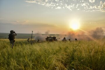 Военные, фото ООС