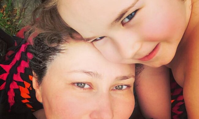 Олена Мозгова з донькою Соломією, фото Instagram