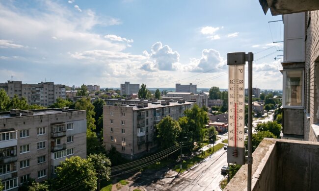 спека +30°C Україна літо сонце