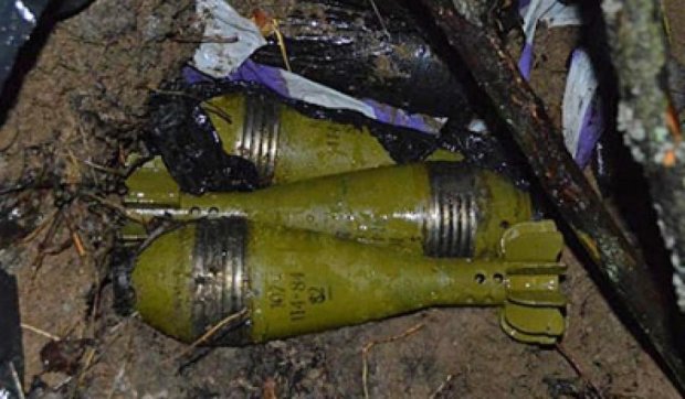 В Сумской области в пакетах нашли 20 минометных мин (фото)
