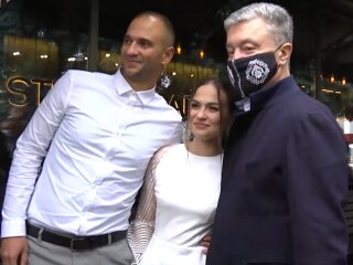 Петро Порошенко в Рівному, скрін з відео