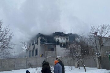 Пожежа в Харкові, фото: УНІАН