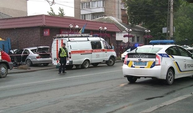 Тройная авария парализовала Киев