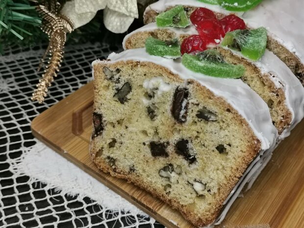 Рождественский кекс, фото Ирина Долина: Facebook "Что приготовить на ужин"