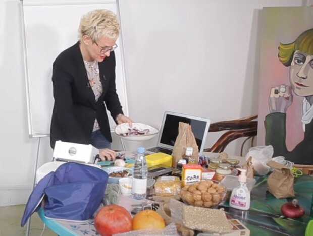 продукти харчування, скріншот з відео