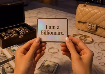 Богатая жизнь, аффирмация, изображение: Pinterest