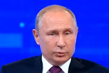 Володимир Путін, кадр з відео