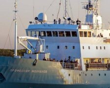 Арест российского судна в Норвегии