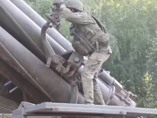 Российские оккупанты, фото: скриншот из видео