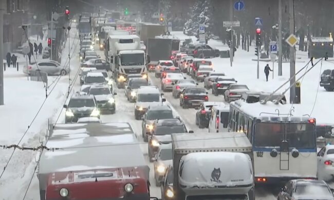 Снігопад. Фото: скріншот youtube