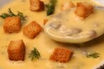 Суп з вершкового сиру з грибами, скріншот: YouTube