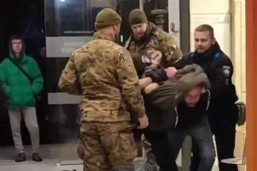 мобилизация во Львове \ фото телеграмм-каналы