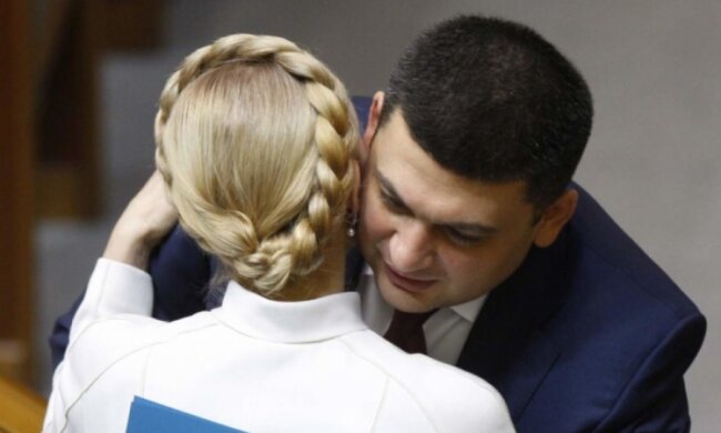 Не огурец, но с пупырышками: Тимошенко рассказала о роли Гройсмана