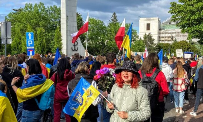 Украинцы в Польше фото: Тамара Горіха Зерня / Фейсбук