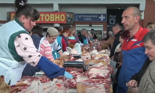 М'ясний ринок. Фото: скрін youtube